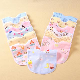 Yếm Ăn Vải Nhung San Hô Chống Thấm Nước Dành Cho Bé