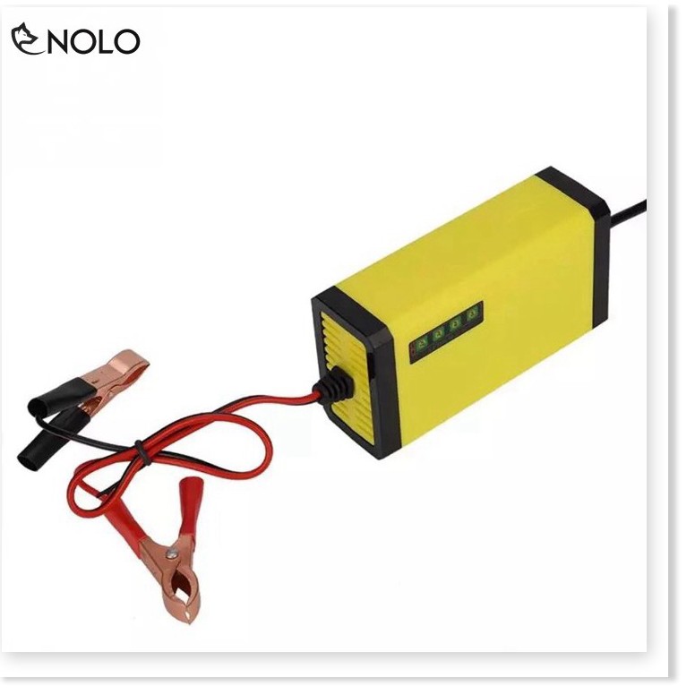 Sạc Acquy Thông Minh Tự Ngắt Có Hiển Thị Mức Pin 12V 2A Cho 20AH