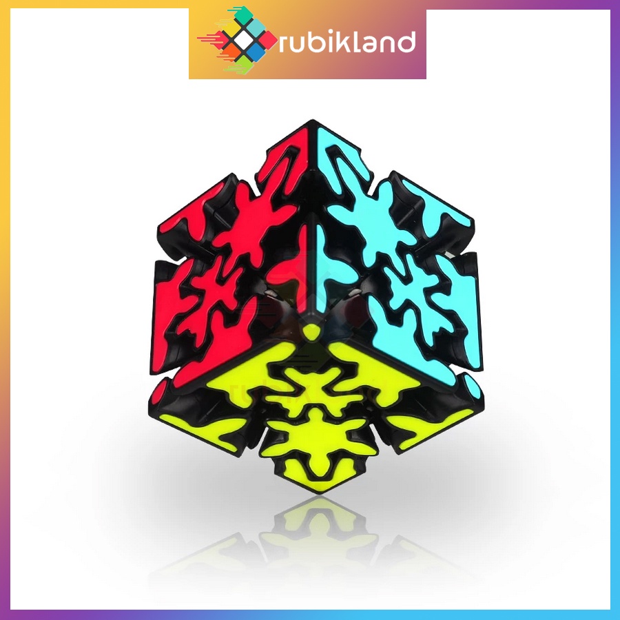 Rubik QiYi Crazy Gear Cube Rubic Biến Thể Bánh Răng Gear Series Đồ Chơi Trí Tuệ Trẻ Em