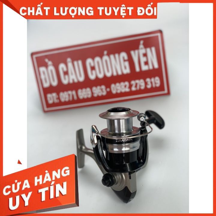 Máy Câu Cá Daiwa 2500 4000 Hàng Chất Lượng Cao Máy Cực Khoẻ Y Hình ( TẶNG DÙ CÂU CÁ DAIWA 100M SIÊU BỀN )