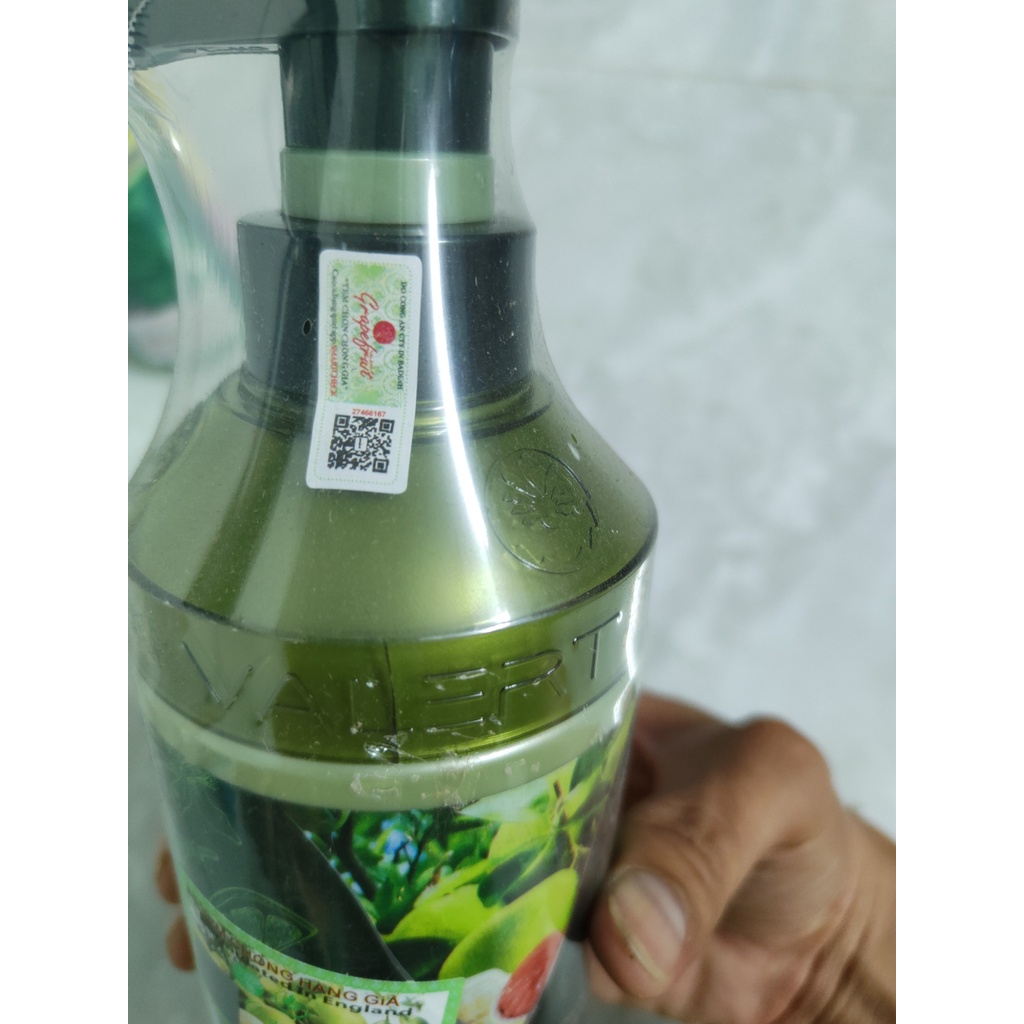 Cặp dầu gội xả bưởi Grape Fruit VALERT 850ml x 2 AZ008, dầu gội đầu dưỡng tóc, phục hồi tóc hư tổn, kích thích mọc tóc