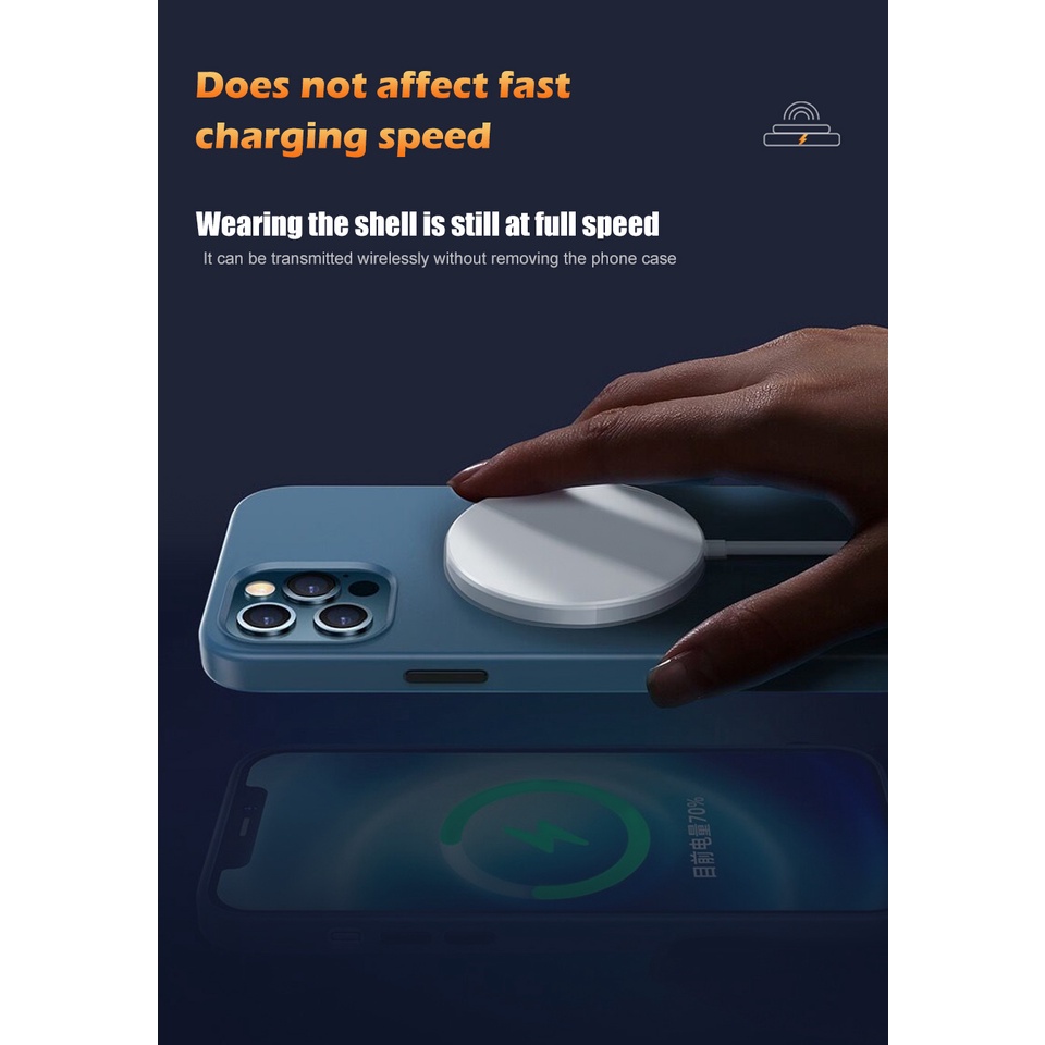 Đế Sạc Nhanh Không Dây 20W Cho iPhone 14 13 12 11 Pro MAX Mini XS XR X SE