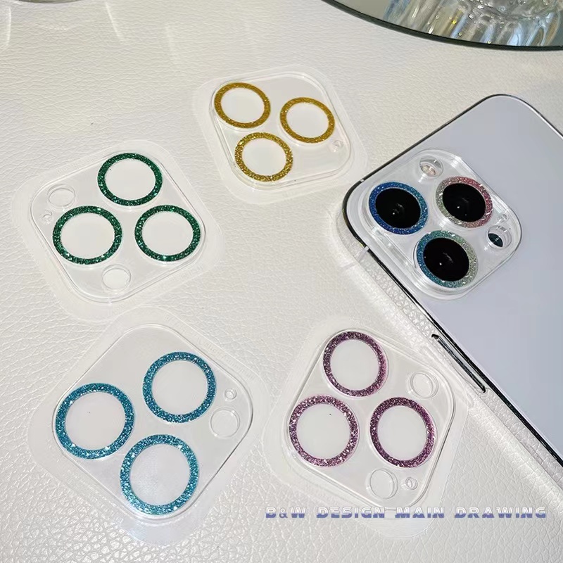 Miếng Dán Cường Lực Bảo Vệ Camera Sau Kiểu Dáng Thời Trang Cho iPhone13 13ProMax / 12 / 12Pro 12ProMax