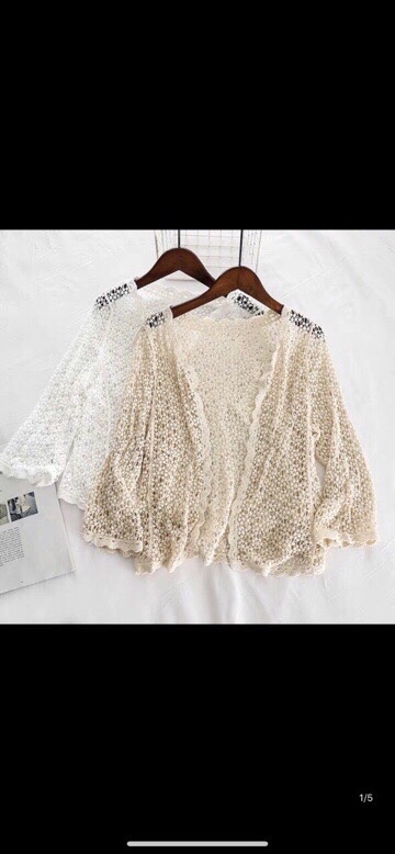 02- Sét ren đi biển 3 món có bán rời -( áo bra- choàng- quần) | BigBuy360 - bigbuy360.vn