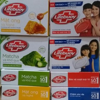 Xà bông cục Lifebuoy 90g đủ màu