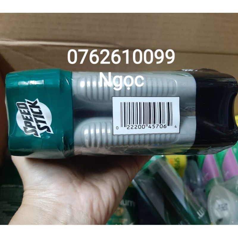 Combo 2 tuýp lăn khử mùi Nam SPEED STICK REGULAR  ( USA )