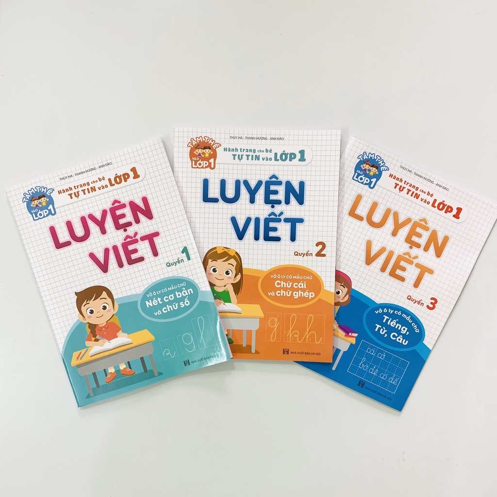 Sách - Bộ 3 luyện viết - Hành trang cho bé tự tin vào lớp 1