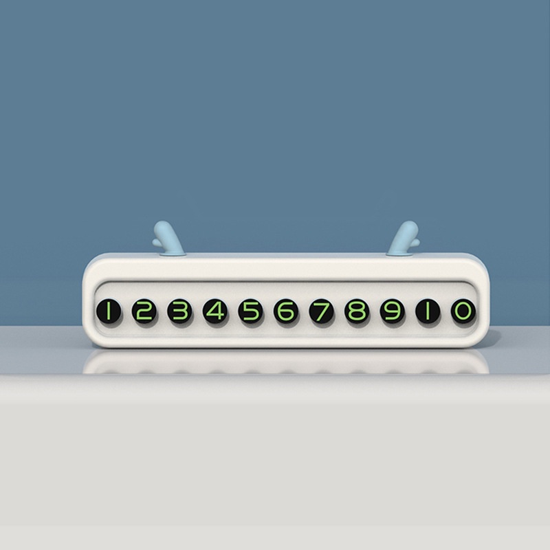 Bảng ghi số điện thoại ô tô khi dừng đỗ