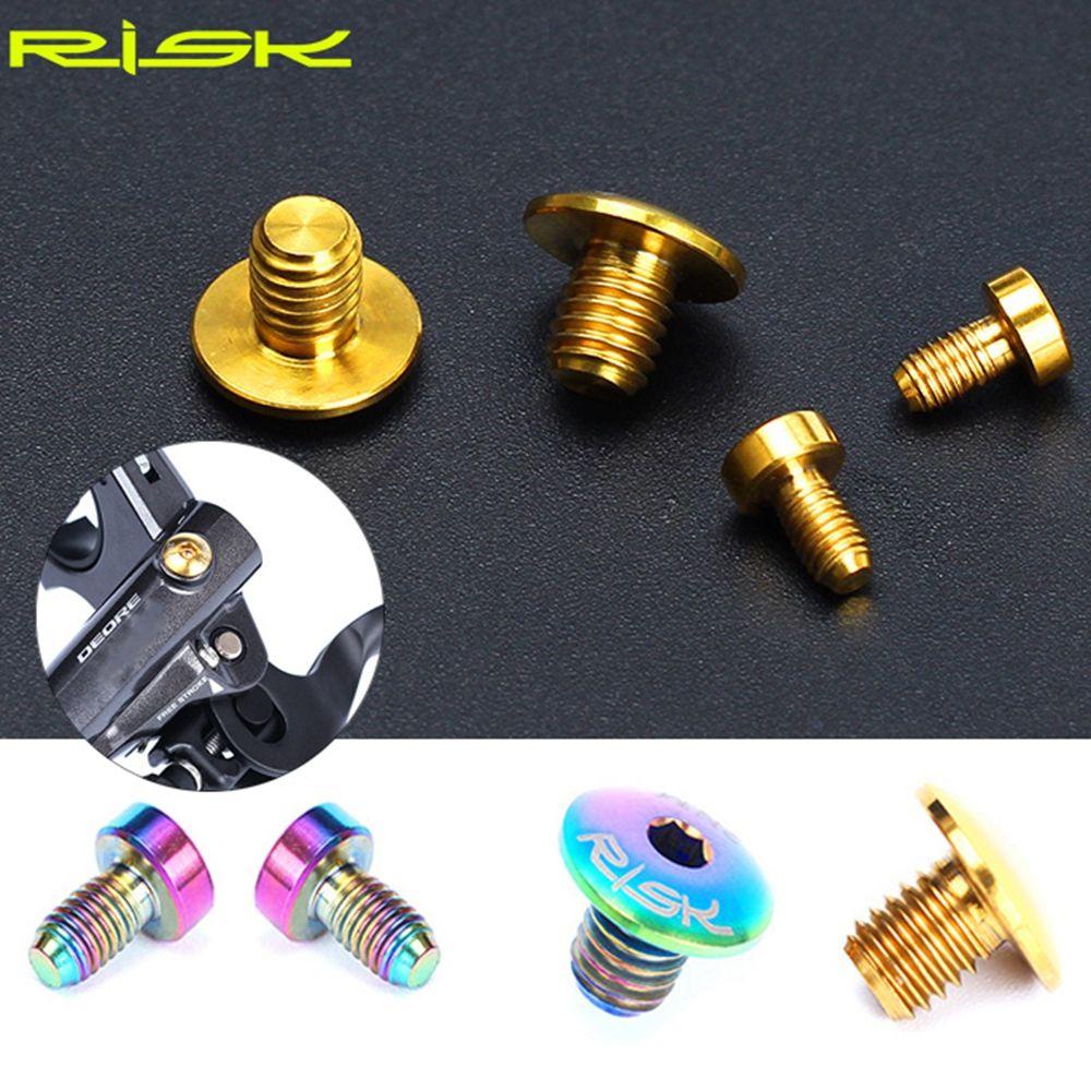 Set 2 / 4 Bu Lông Gắn Nắp Phanh Thủy Lực Xe Đạp Bằng Titan