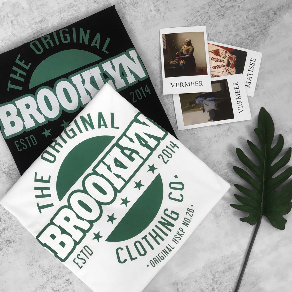 Áo phông Oversize Brooklyn, JACKLANE, Áo cộc tay Unisex Jack Lane | BigBuy360 - bigbuy360.vn