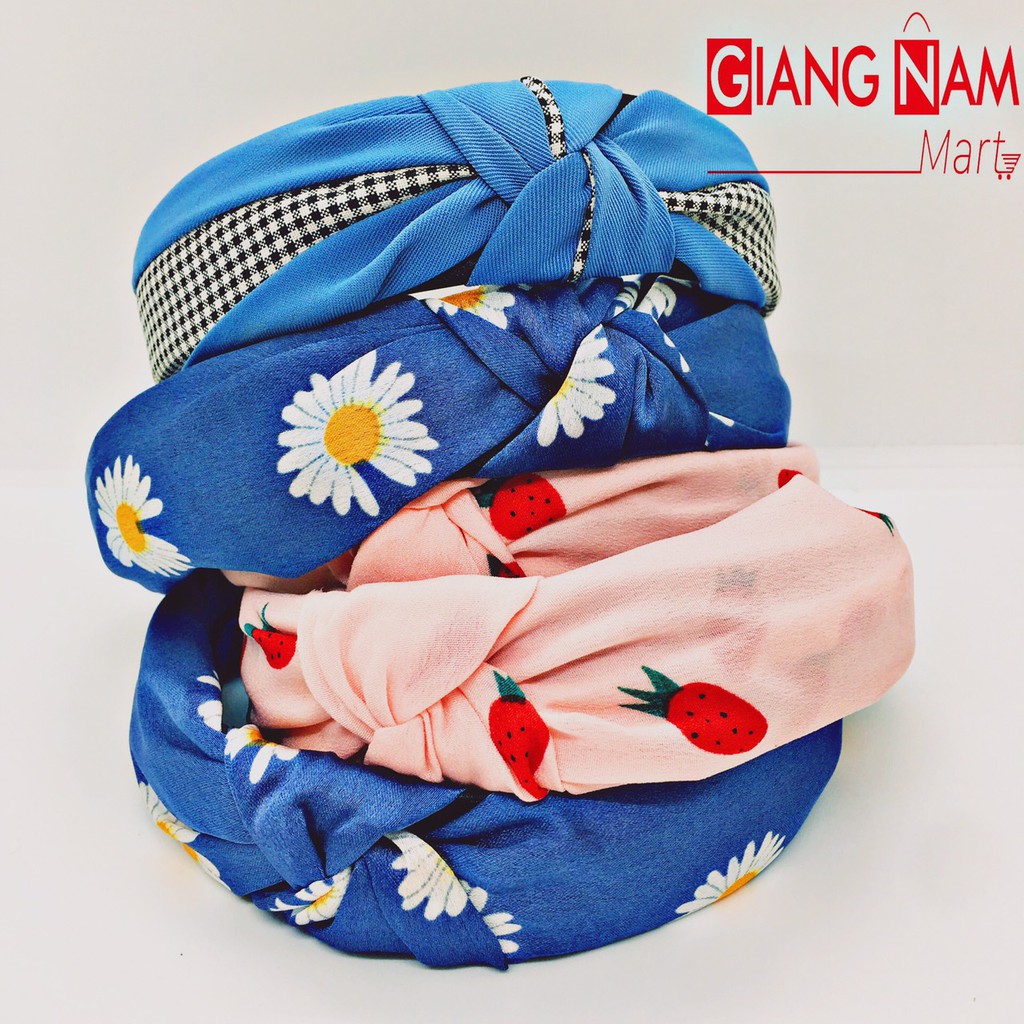 BĂNG ĐÔ Bờm Cài Tóc Phong Cách Hàn Quốc - Bờm Tóc Vải