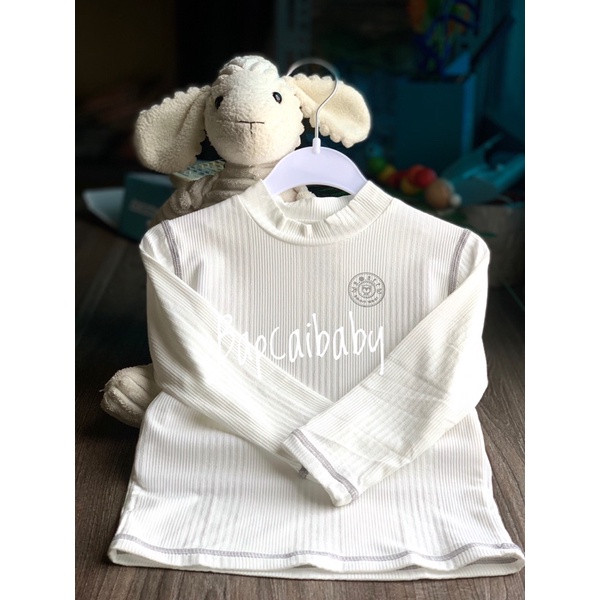 Áo nhiệt Hrnee chất Modal organic mềm mát cho bé trai bé gái 6 tháng đến 4 tuổi