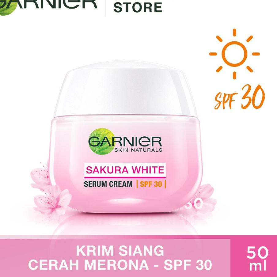 (Hàng Mới Về) Serum Garnier Sakura Trắng Chăm Sóc Da Ban Ngày 50ml