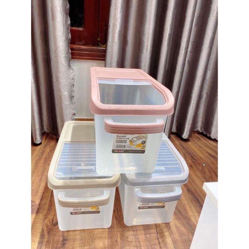 Thùng đựng gạo có nắp trượt dung tích 15 kg