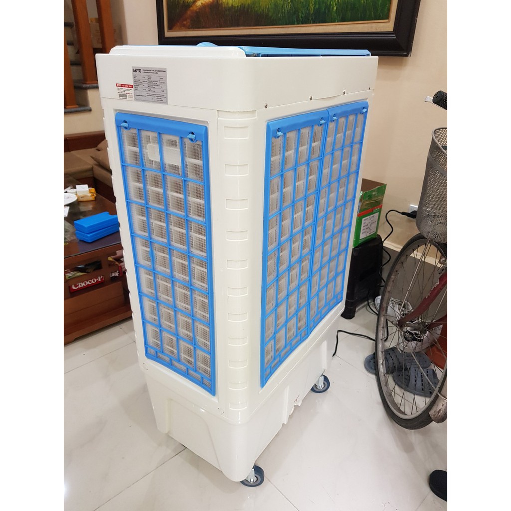 [Free Ship Nội Thành+ 2 đá khô] Quạt điều hòa AKYO Inverter Model ZT80 . 60-80m2