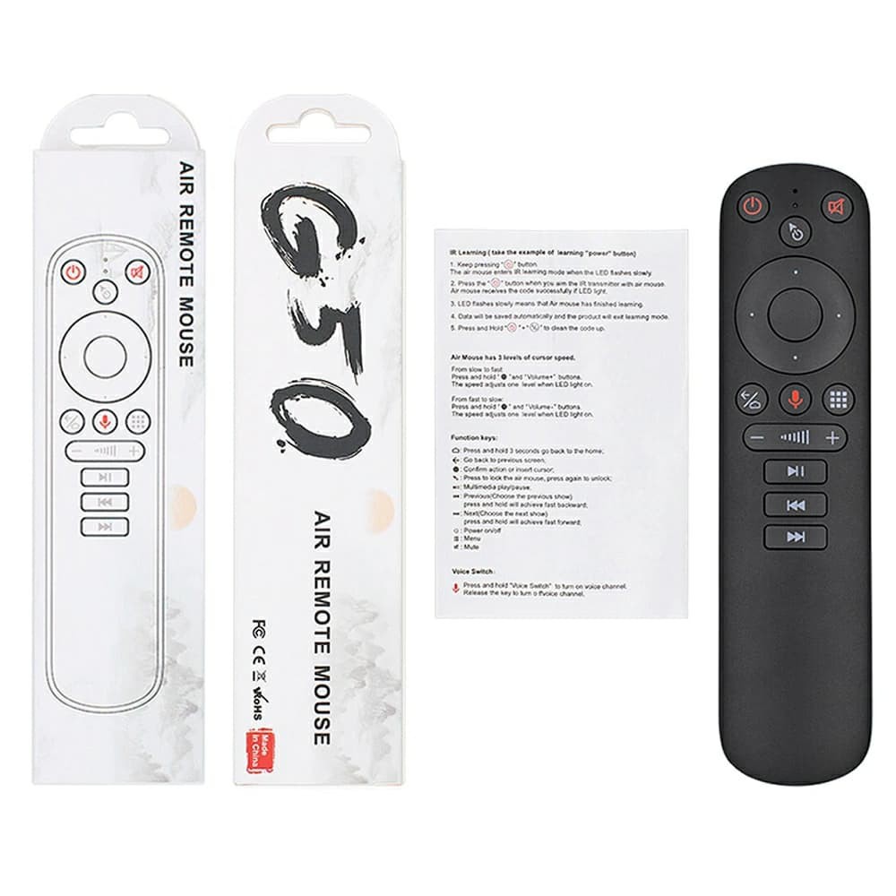 Điều khiển remote chuột bay tìm kiếm giọng nói một chạm Voice Remote Mouse Air G50s