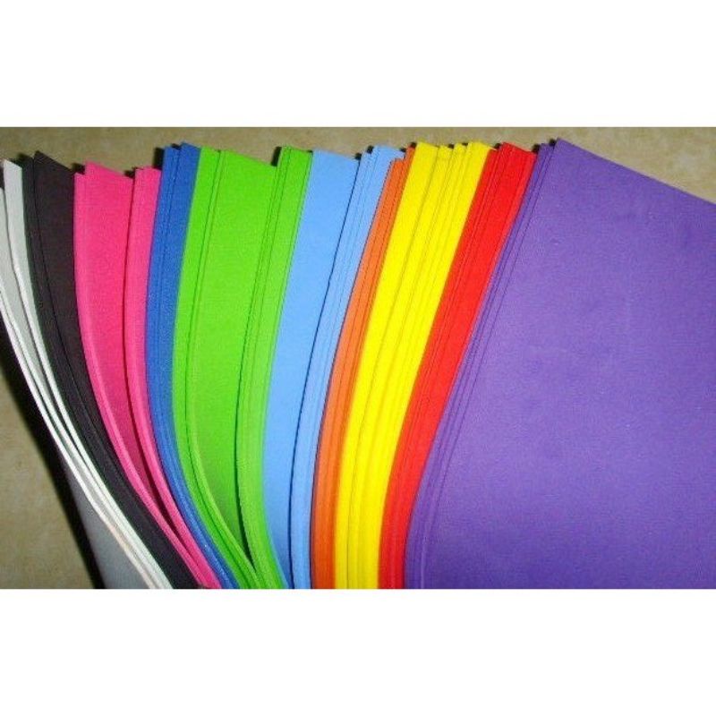 Mút xốp bitis dày 3mm khổ 40x50cm để làm đồ dùng, đồ chơi, trang trí đồ vật