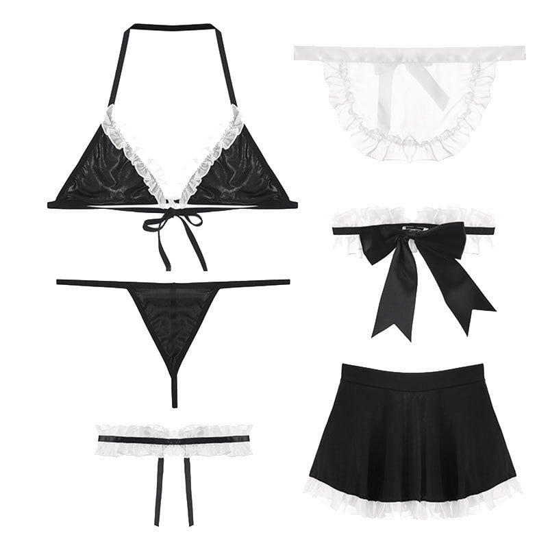 SHIP NHANH 2H -  ĐỒ COSPLAY CÔ HẦU GÁI - VÁY NGỦ SEXY CÔ HẦU GÁI | BigBuy360 - bigbuy360.vn