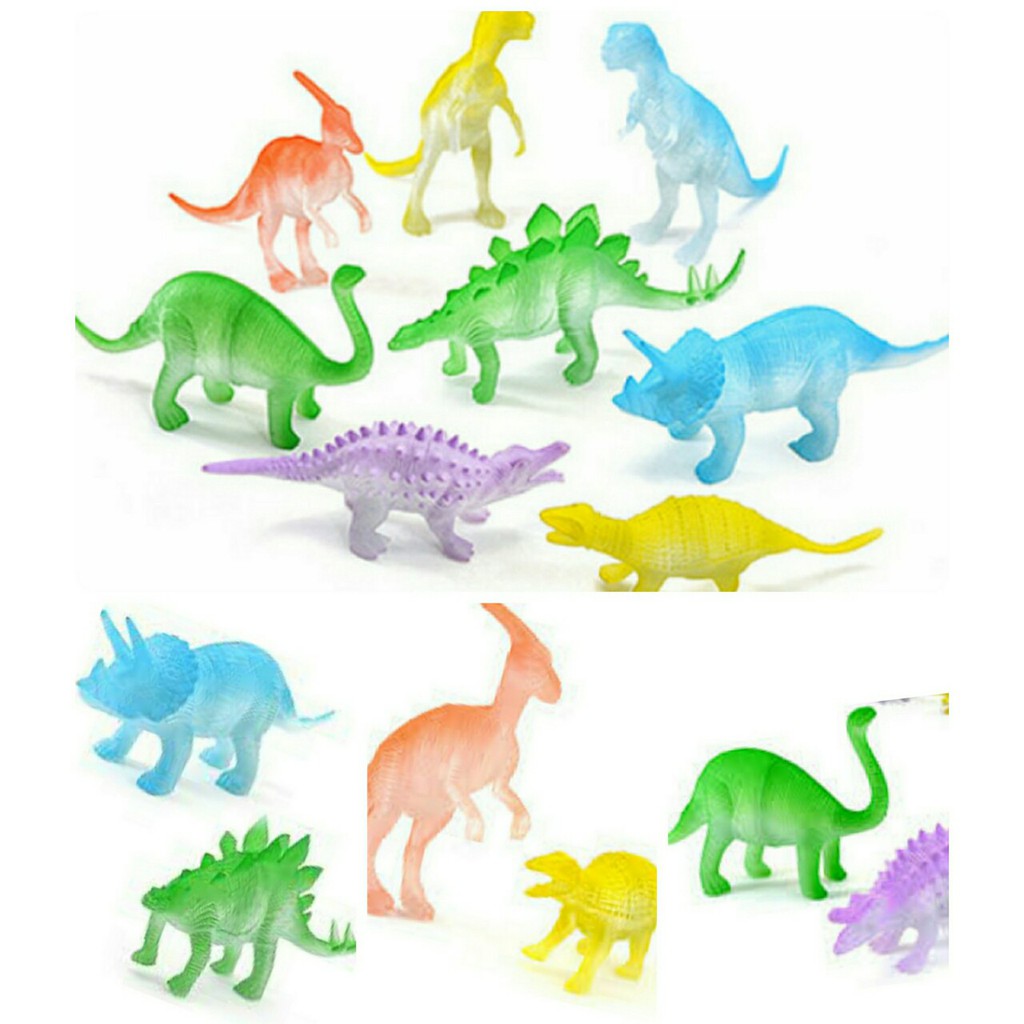 Khủng long dạ quang Dino World- 8 CON