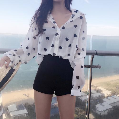 Áo Sơ Mi Chiffon Chống Nắng Thời Trang Mùa Hè Cho Nữ