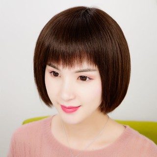 ✓☫Công chúa Quyền Trung Nguyên tóc giả tuổi niên và già nua ngắn đầu thật s ự