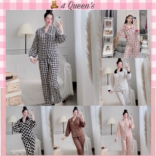 Bộ ngủ lụa Maingo cao cấp tay dài quần dài