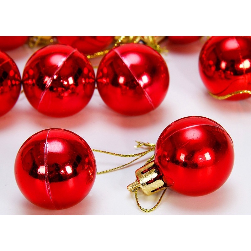 Quả Châu 3cm Trang Trí Cây Thông Noel
