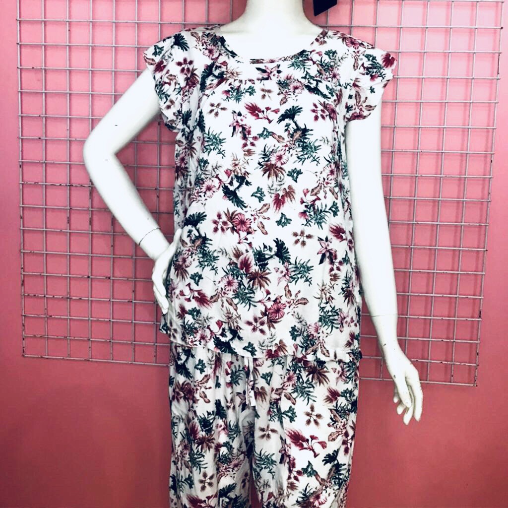 Đồ Bộ Nữ B05 VNXK F21 Kiểu Lửng Vải Tole Lanh Mặc Mát Siêu Thoải Mái (ẢNH SHOP TỰ CHỤP)