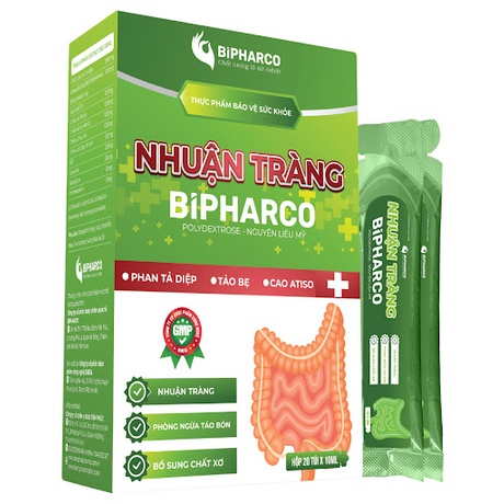 Nhuận Tràng Bipharco Giúp Nhuận Tràng, Tăng Cường Tiêu Hóa Bổ Sung Chất Xơ