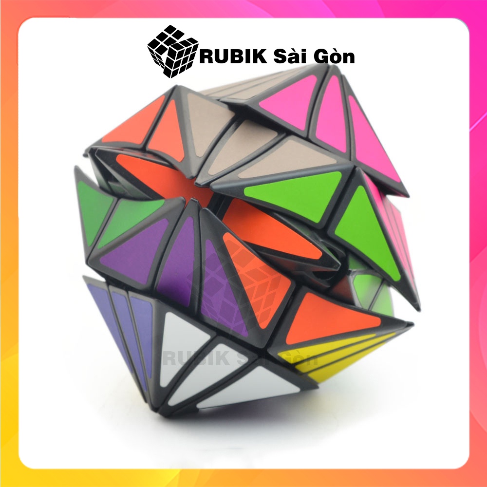 Rubik Biến Thể Devil Eyes Skewb Rubic Mắt Quỷ Sáng Tạo Cực Khó Đồ Chơi IQ Cho Bé Xoay Trơn Mượt Kích Thích Não Bộ