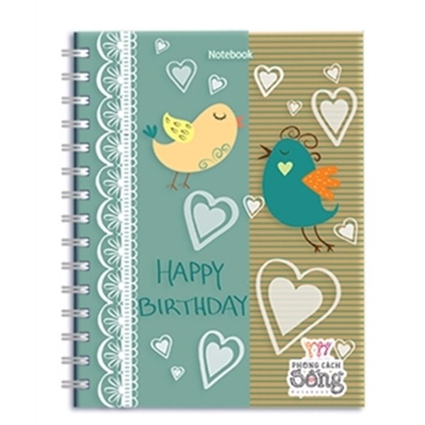 Sổ Lò Xo Notebook PCS-06 - Happy Birthday - Minh Long