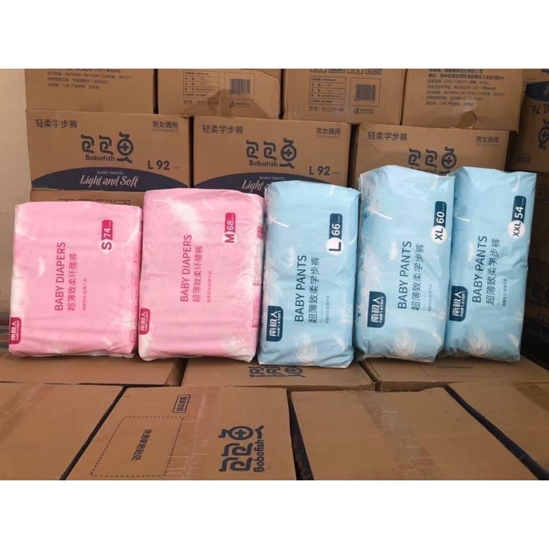 💒 Bỉm NANJIREN S dán : 72m- M dán : 60m - L quần : 65m- XL quần : 60m XXL quần : 54m