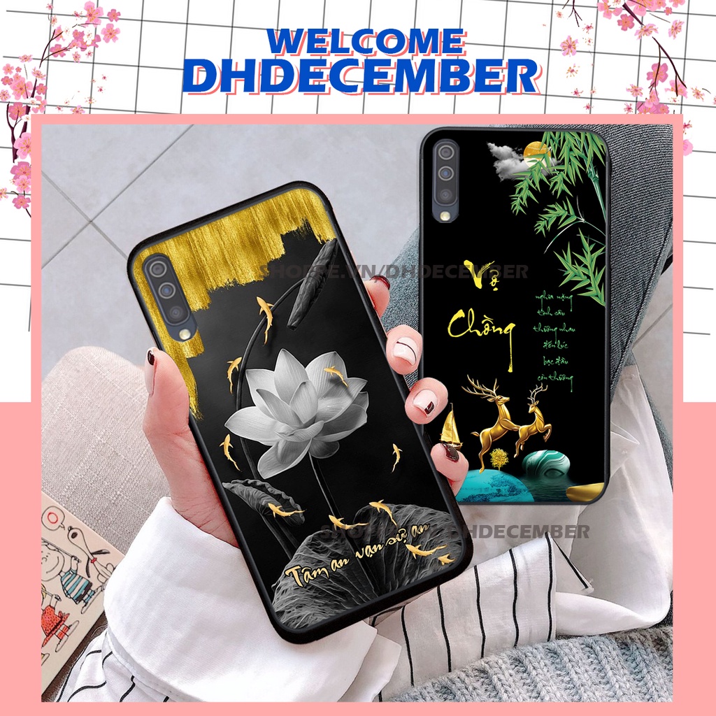Ốp lưng Samsung Galaxy A30S / A50/A50S / A70 in hình thư pháp tâm an vạn sự an ,mã đáo thành công SIÊU CHẤT