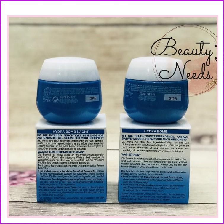 Bộ kem dưỡng da Ganier Hydra b.omb ngày và đêm hàng Đức đủ Bill | BigBuy360 - bigbuy360.vn
