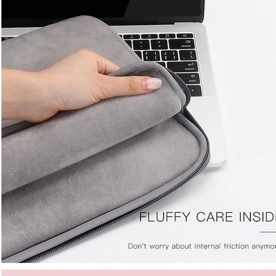 Túi chống sốc Macbook Laptop kèm túi nhỏ đựng phụ kiện gọn nhẹ Taikesen-Đủ màu, đủ size