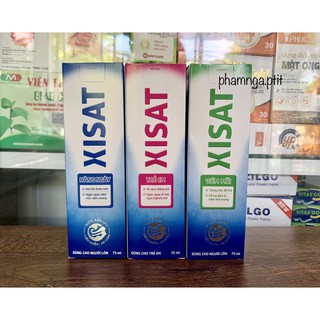 Nước biển sâu XISAT xịt thông mũi