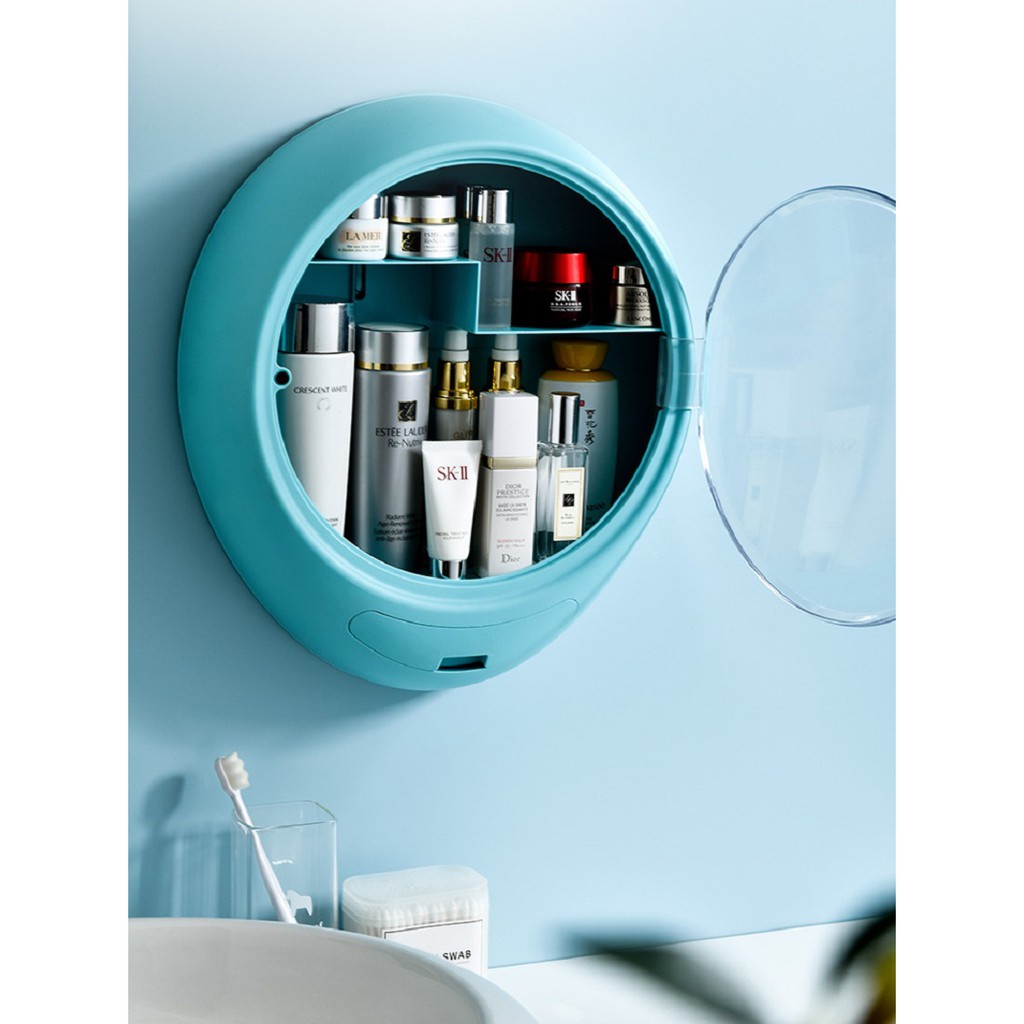 HỘP ĐỰNG MỸ PHẨM DÁN TƯỜNG RITUAL SENSE DESIGN (Trắng) THẾ HỆ MỚI 2020
