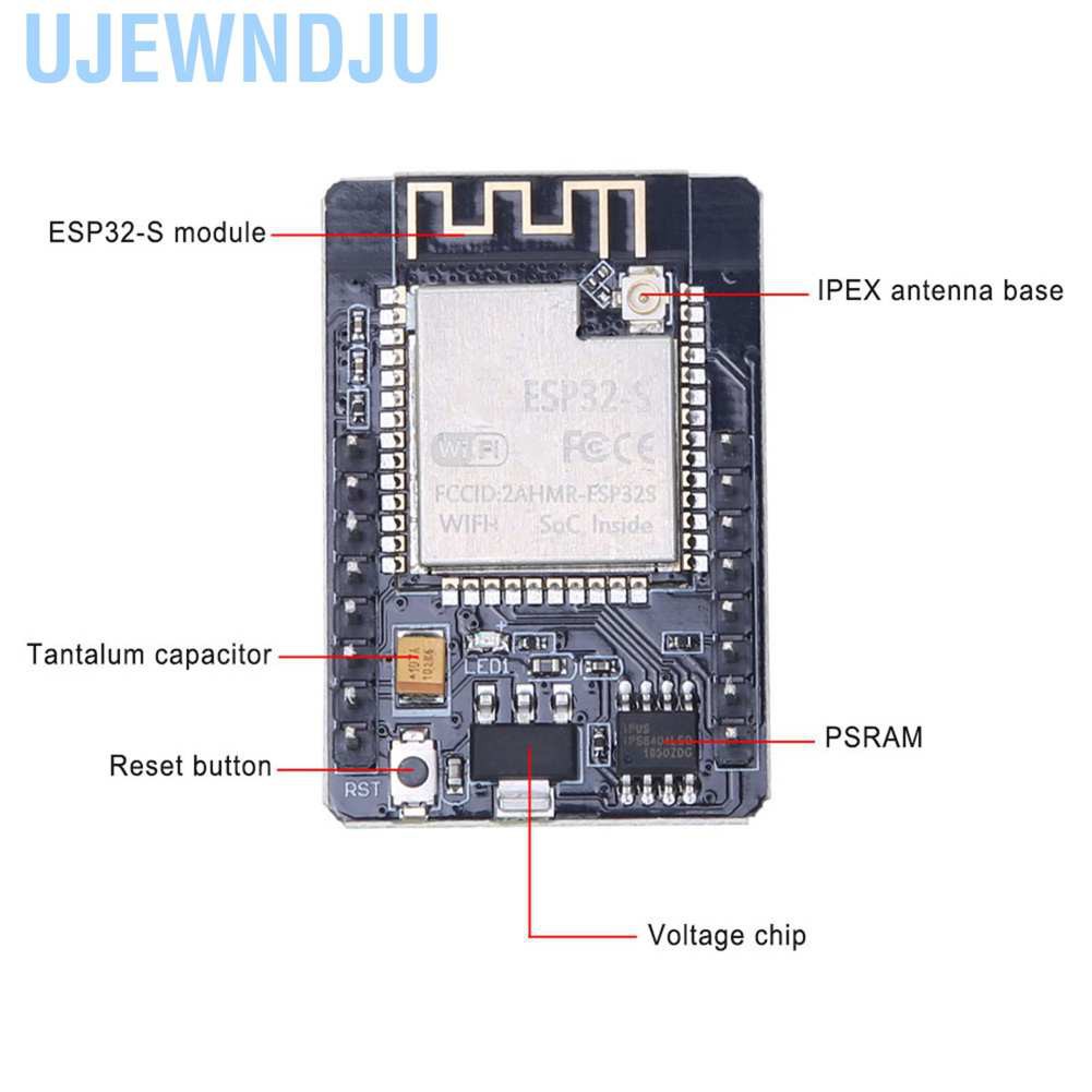 Bảng Mạch Phát Triển Bluetooth Ujewndju Esp32-Cam Esp32Wifi Với Camera Ov2640
