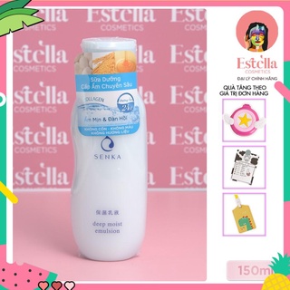Sữa Dưỡng Ẩm Chuyên Sâu SENKA Deep Moist Emulsion 150ml