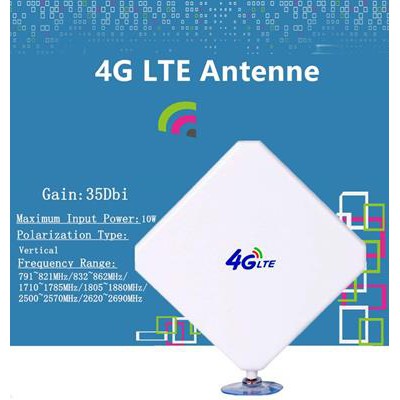 Ăng Ten thu sóng 3G/4G 49 dbi CRC9 SMA TS9