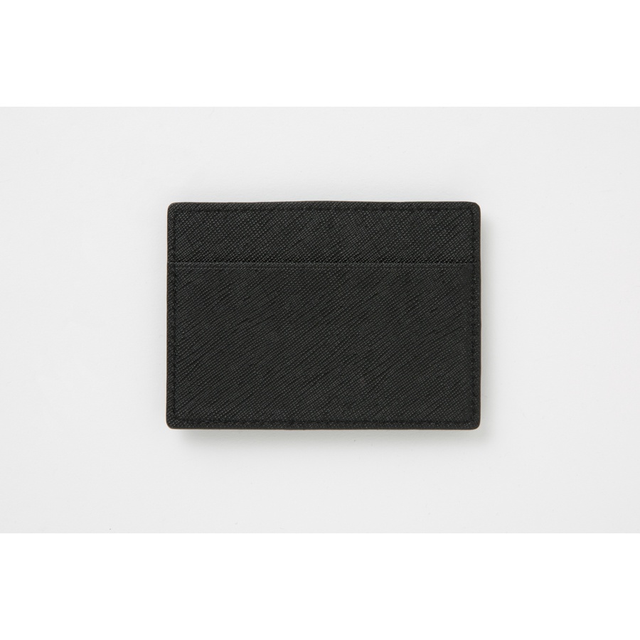 Ví Đựng Thẻ Artbox Hàn Quốc Màu Nâu Đính Huy Hiệu Hình Cún Schnauzer Dễ Thương Đơn Giản