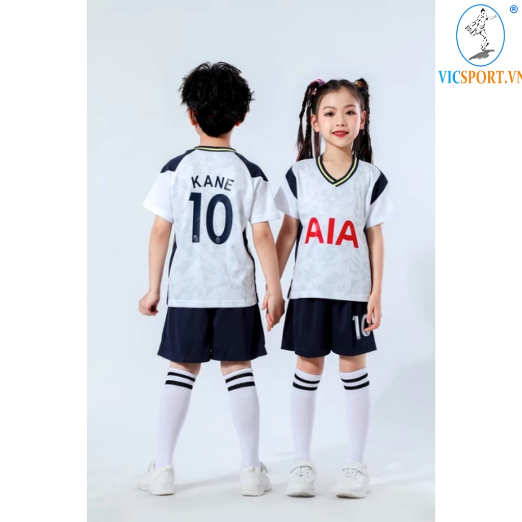 Áo Bóng Đá, Quần Áo Đá Banh Trẻ Em CLB TOTTENHAM 2022-2023 Thun Lạnh - Vicsport