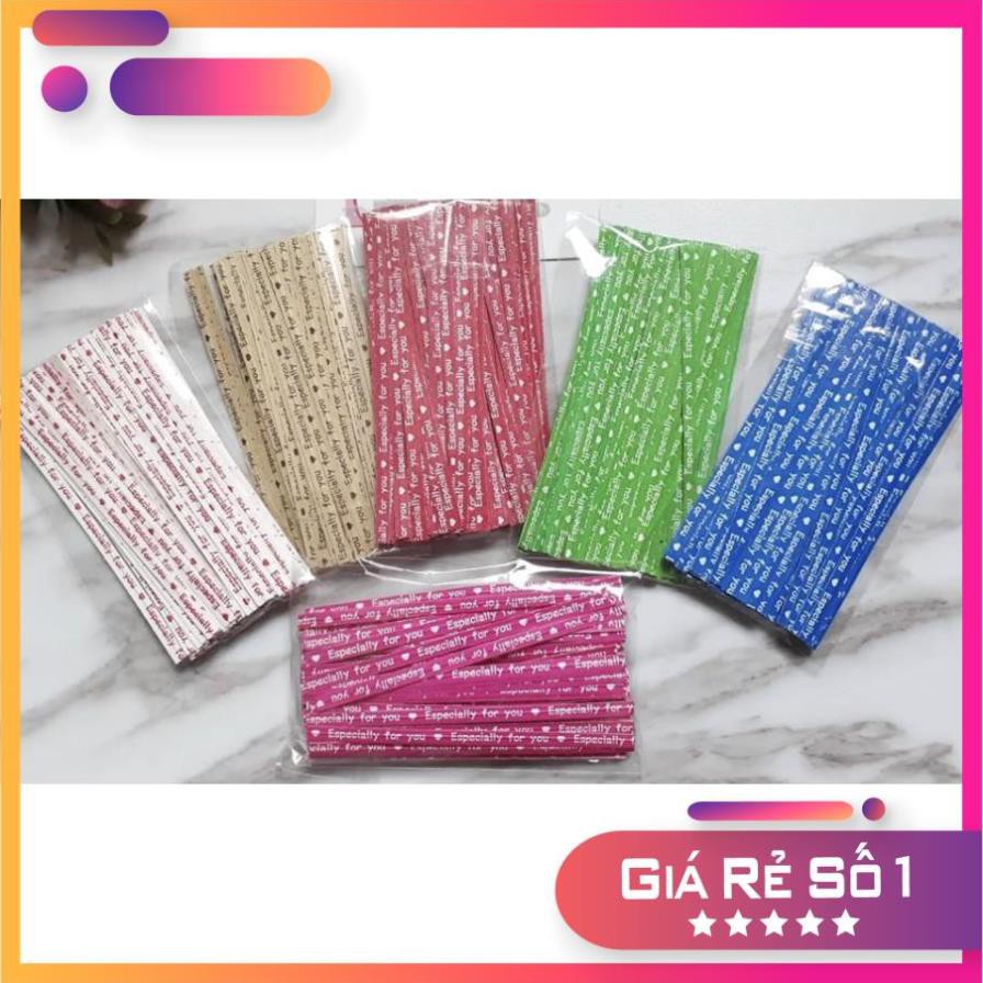 Set 100 dây cột miệng túi bánh mì