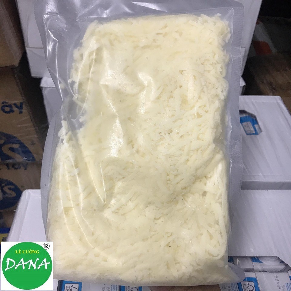 Phô mai Mozzarella bào sợi túi 500gr