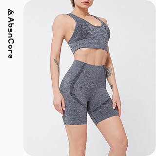 Quần tập gym nữ AbsNCore ngắn cạp cao