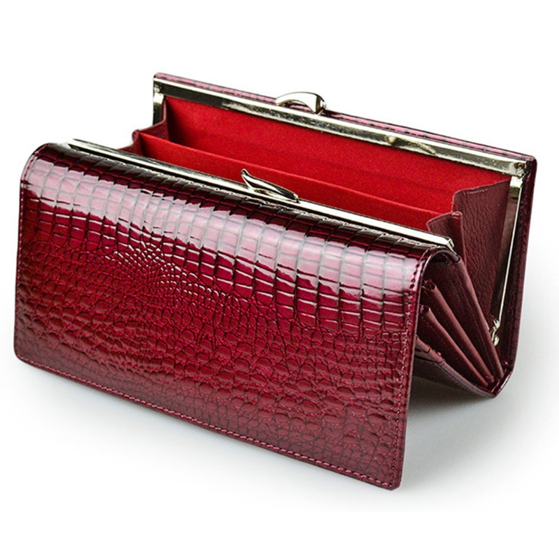 Ví Da Dài Thời Trang Cho Nữ Giá Đỡ