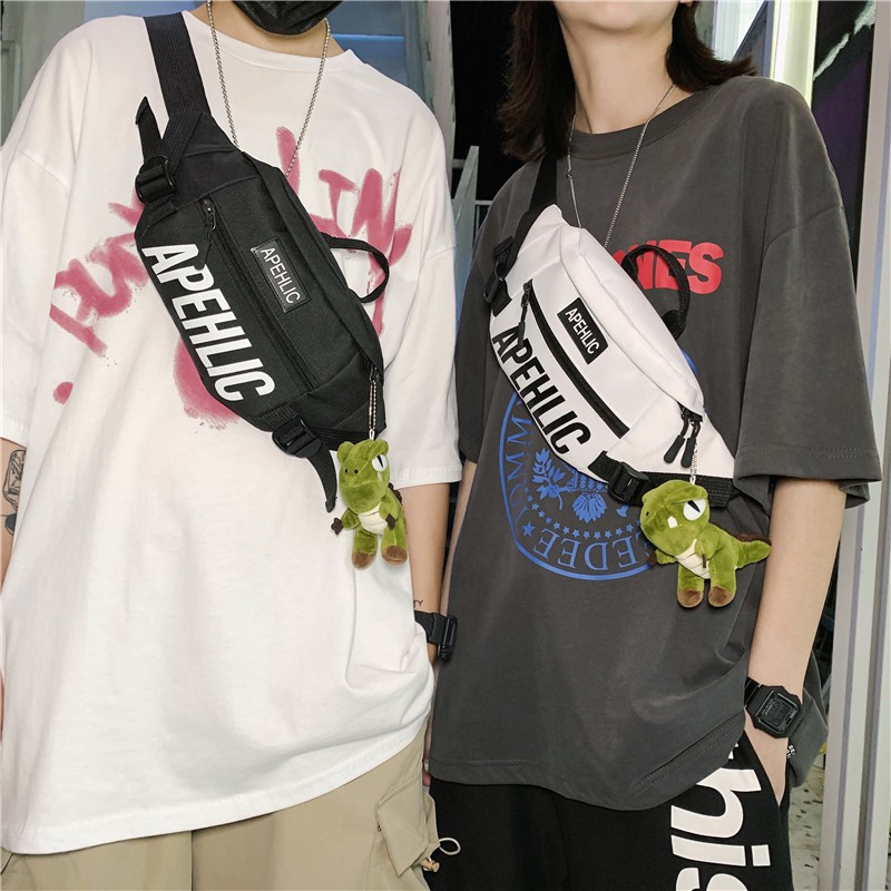 Túi Đeo Chéo Nam Nữ Unisex Túi Bao Tử APEHLIC Vải Canvas Chống Nước Tuyệt Đối | BigBuy360 - bigbuy360.vn