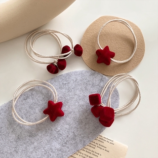 Korea Ins Elastic Rubber Band Girl Durable Simple Temperament Hair Ring Children Hair Rope