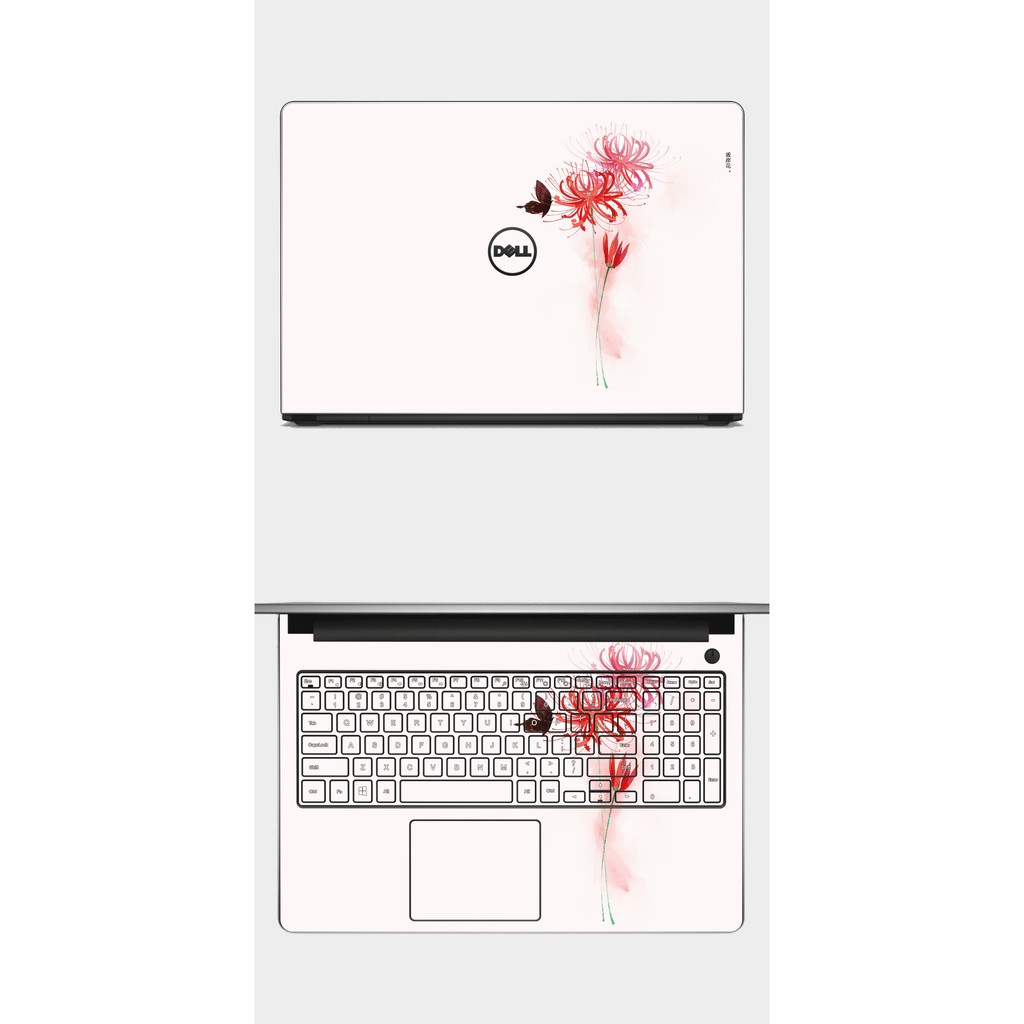 [SKIN HOA BỈ NGẠN] Skin laptop mẫu hoa bỉ ngạn. Full Các Dòng Như: Dell, Hp, Acer, Asus, Macbook,...in hình theo yêu cầu