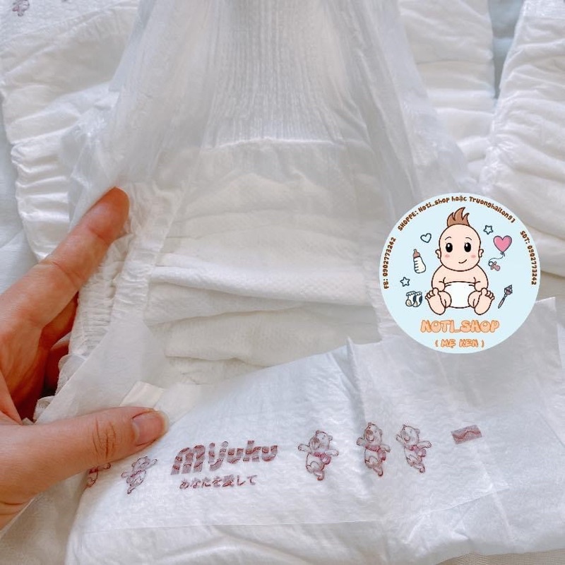 [HCM] Bỉm/Tã MIJUKU Dán/Quần 50S/50M/50L/50XL/50XXL/50XXXL